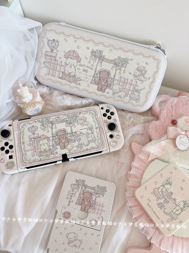 Party Games Console - Girls Dream Switch Protective Case Split