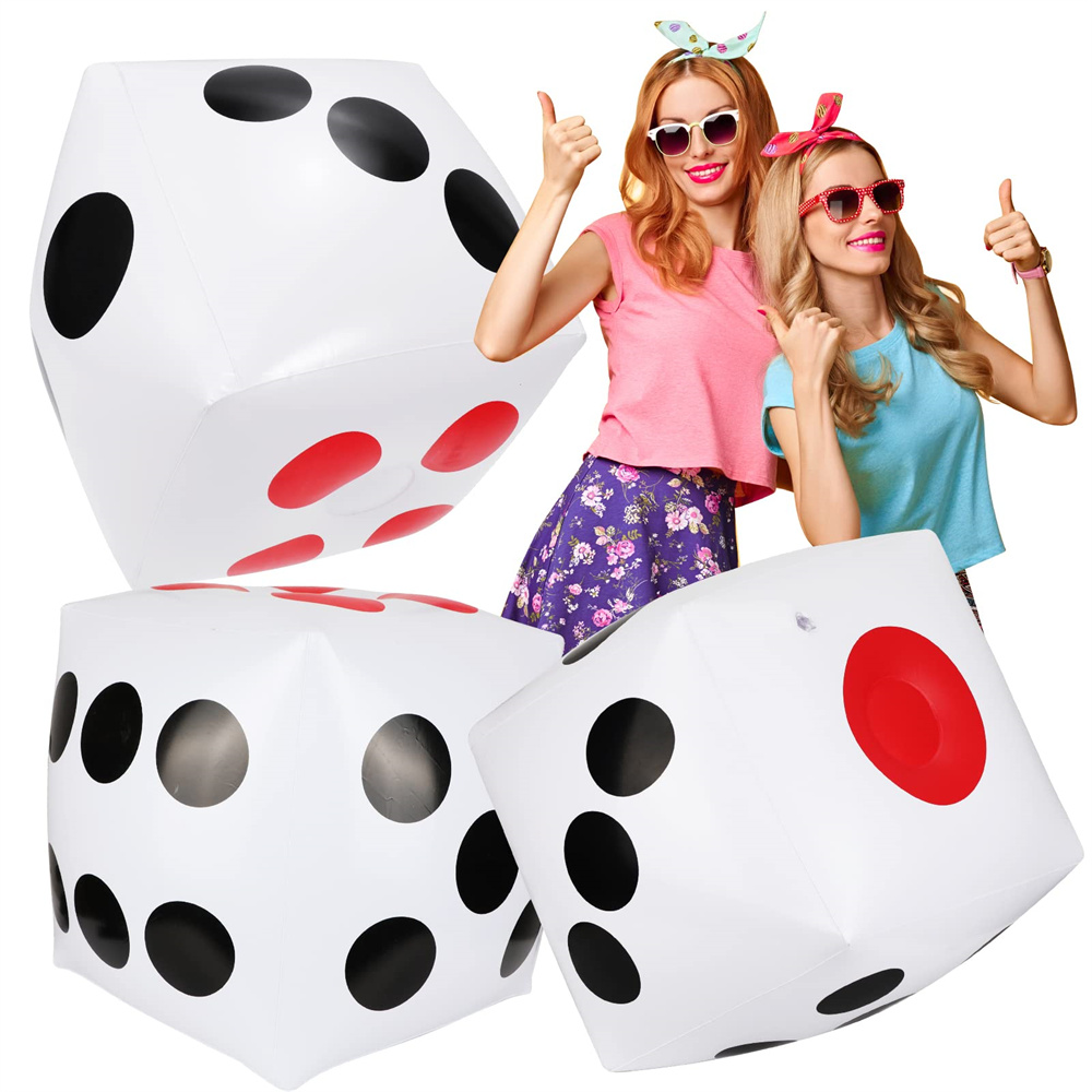Funny Outdoor Inflatable Dice  - Party Games Gamecube ulasan dan harga