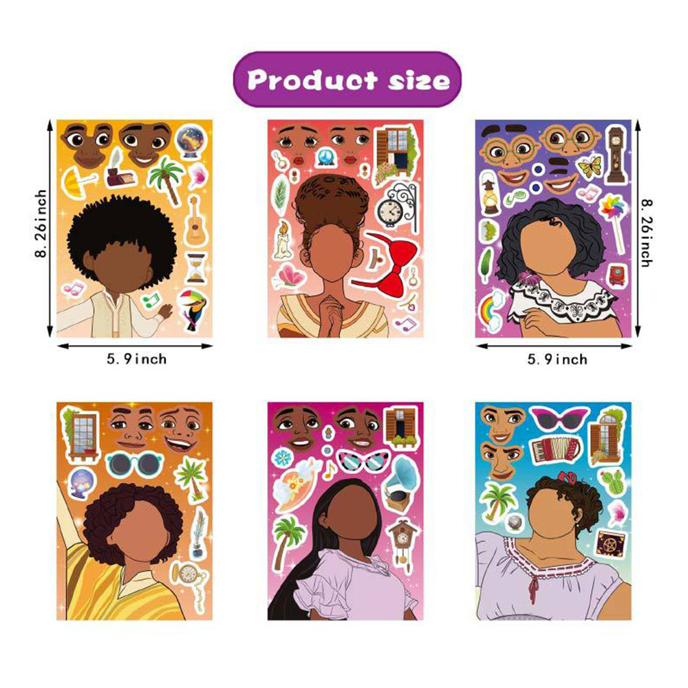 6/12Sheets Disney Encanto Puzz - Party Games Instagram ulasan dan harga