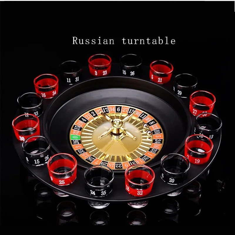 Russian Turntable Lucky Shot D - Party Games Adults Drinking ulasan dan harga