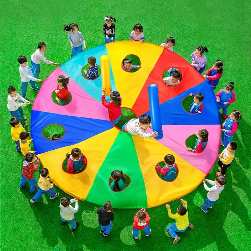 Rainbow Parachute Knock Gopher - Party Games Group For Adults ulasan dan harga