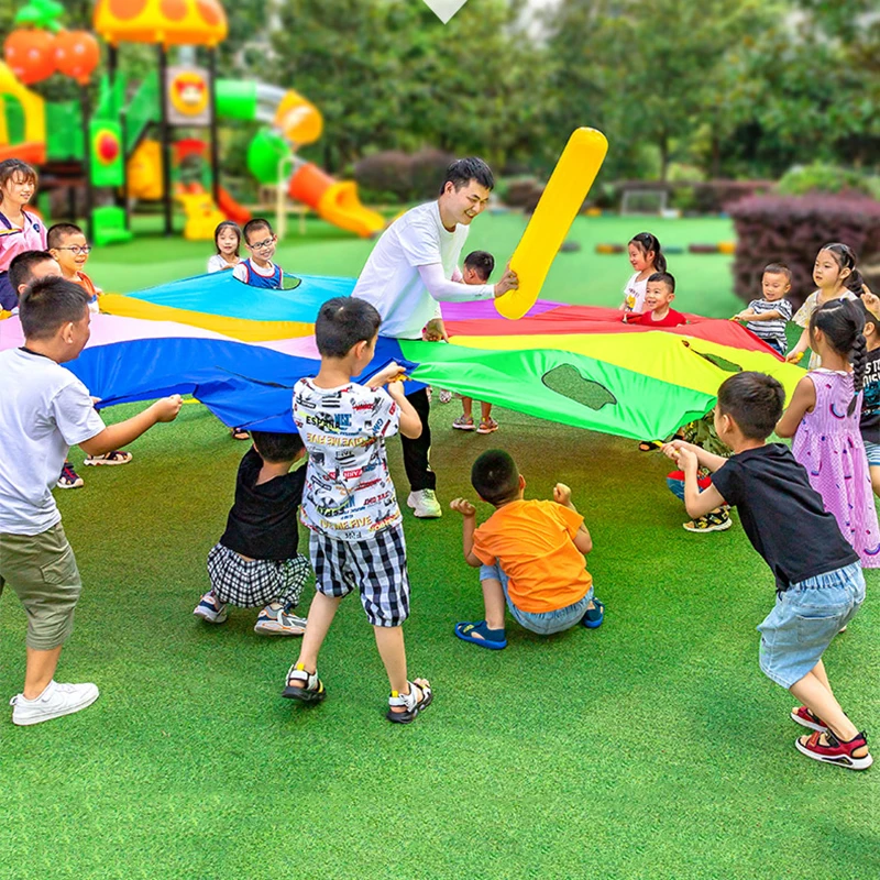 Rainbow Parachute Knock Gopher - Party Games Group For Adults ulasan dan harga