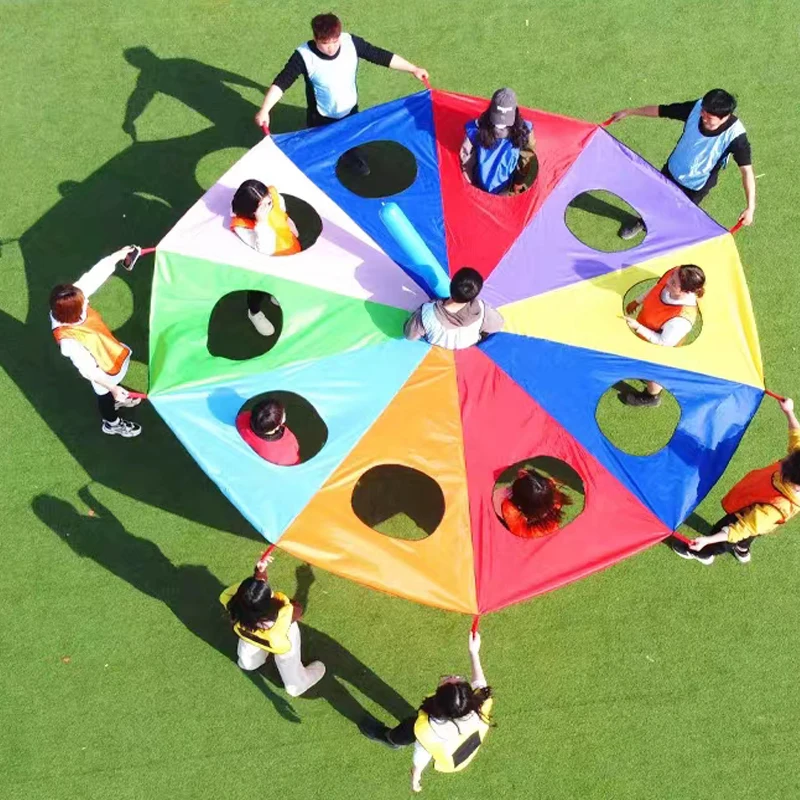 Rainbow Parachute Knock Gopher - Party Games Group For Adults ulasan dan harga