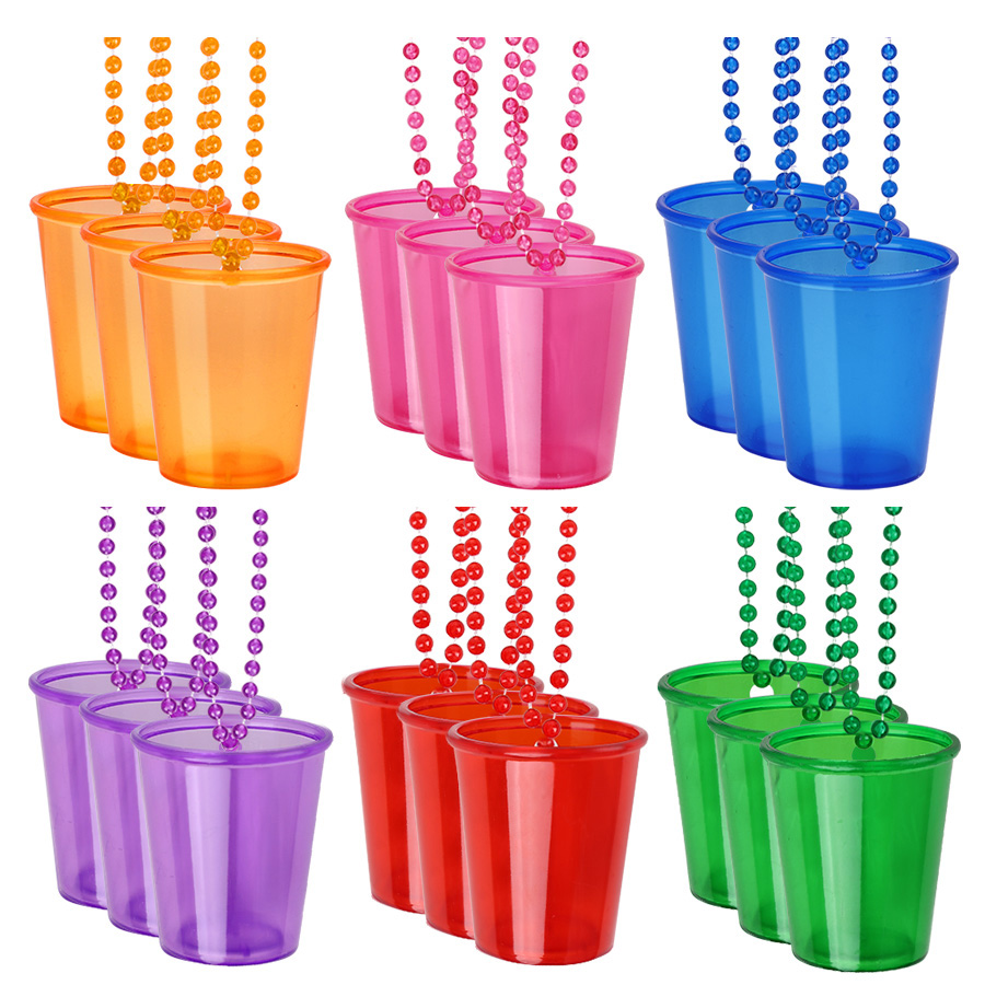 12pcs Beaded Necklace Plastic  - Party Games Bachelorette ulasan dan harga