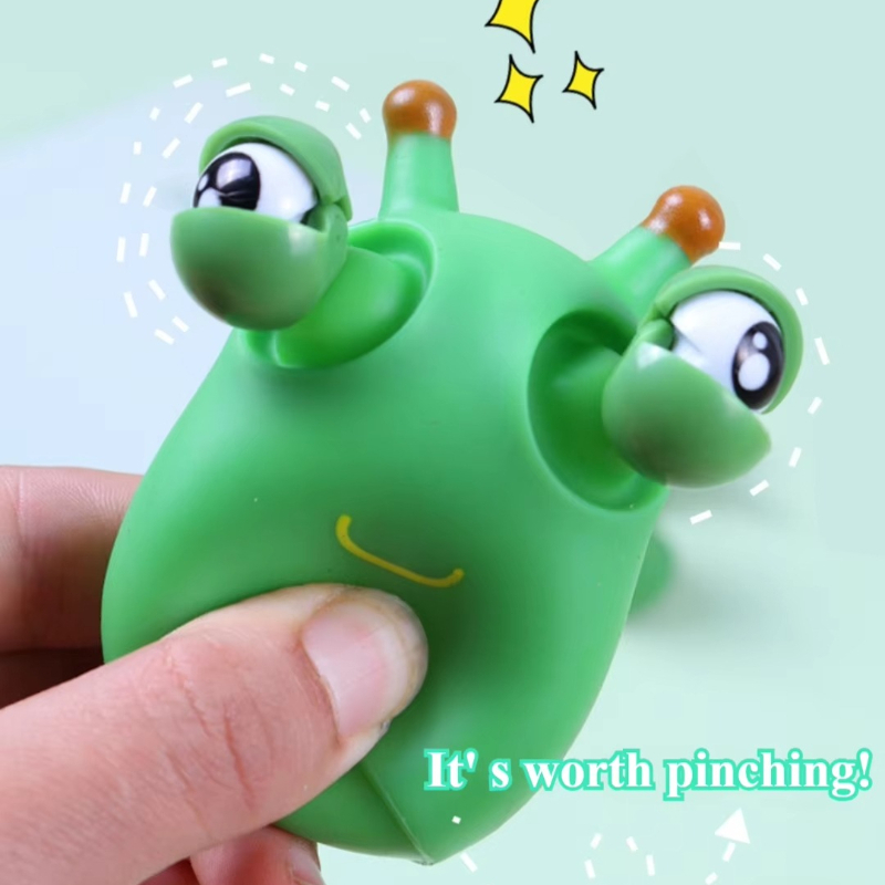 1/3PCS Novelty Green Worm Sque - Party Games Adults Funny ulasan dan harga