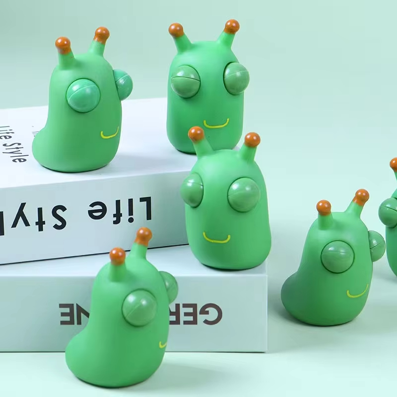 1/3PCS Novelty Green Worm Sque - Party Games Adults Funny ulasan dan harga