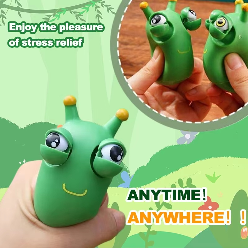 1/3PCS Novelty Green Worm Sque - Party Games Adults Funny ulasan dan harga