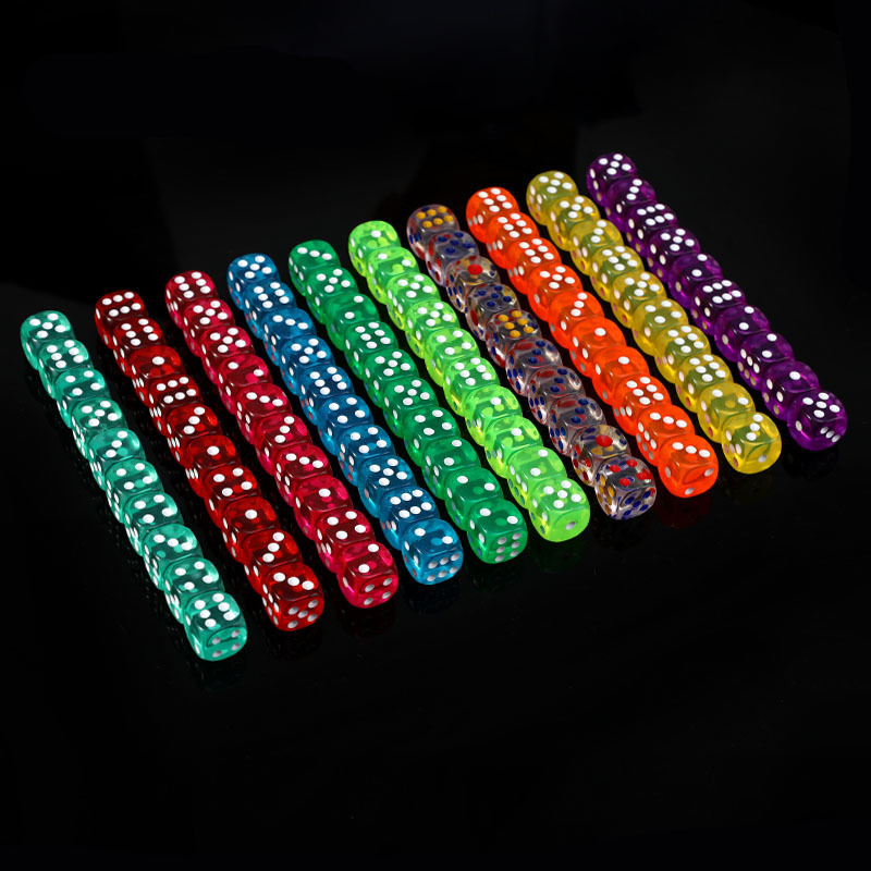 10Pcs Dices with Drawstring Di - Party Games Gamecube ulasan dan harga