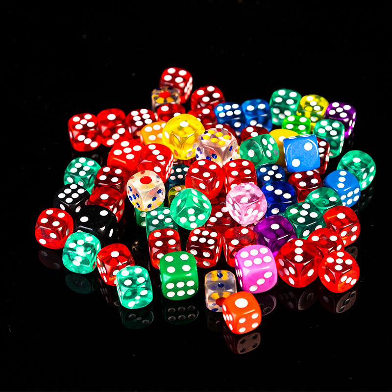 10Pcs Dices with Drawstring Di - Party Games Gamecube ulasan dan harga