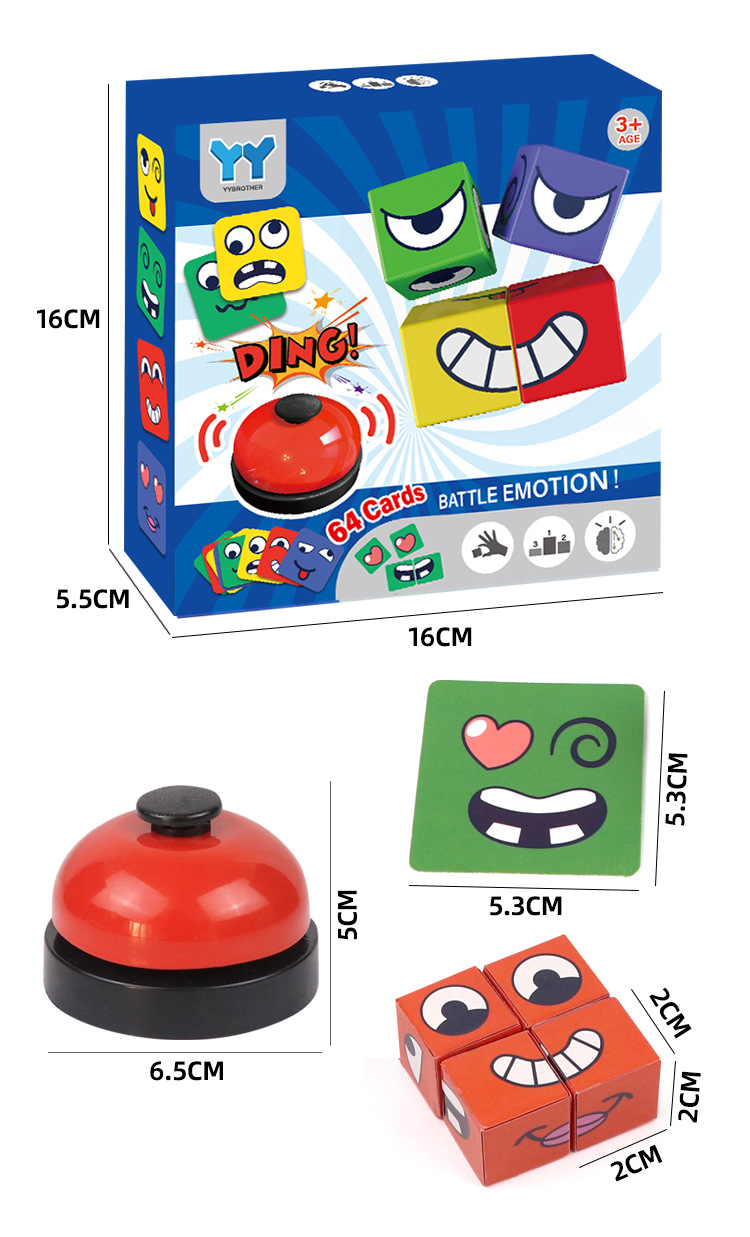 Kids Face Change Rubik's Cube  - Party Games Gamecube ulasan dan harga