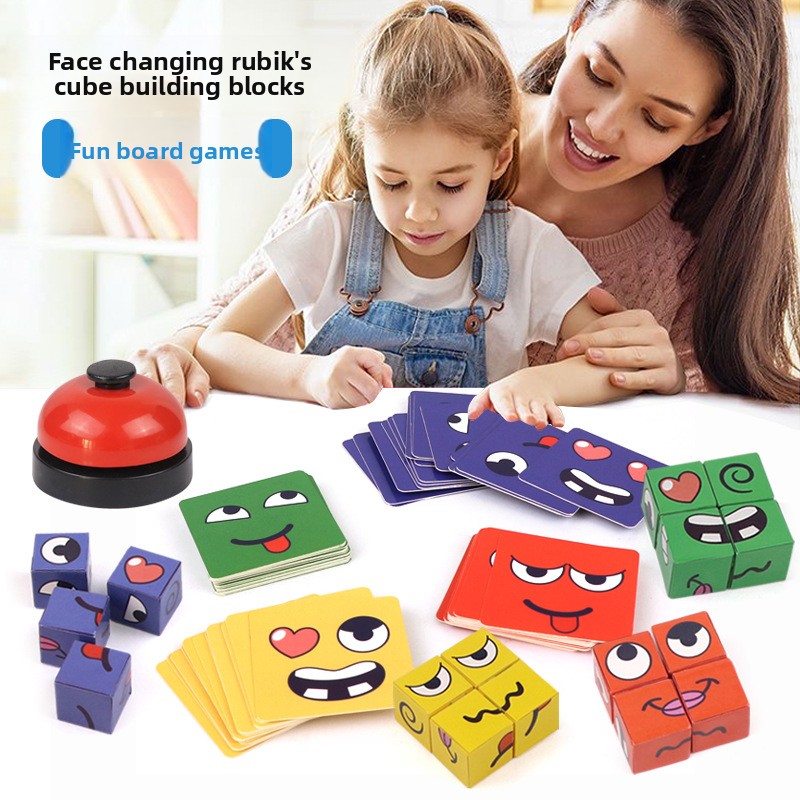 Kids Face Change Rubik's Cube  - Party Games Gamecube ulasan dan harga