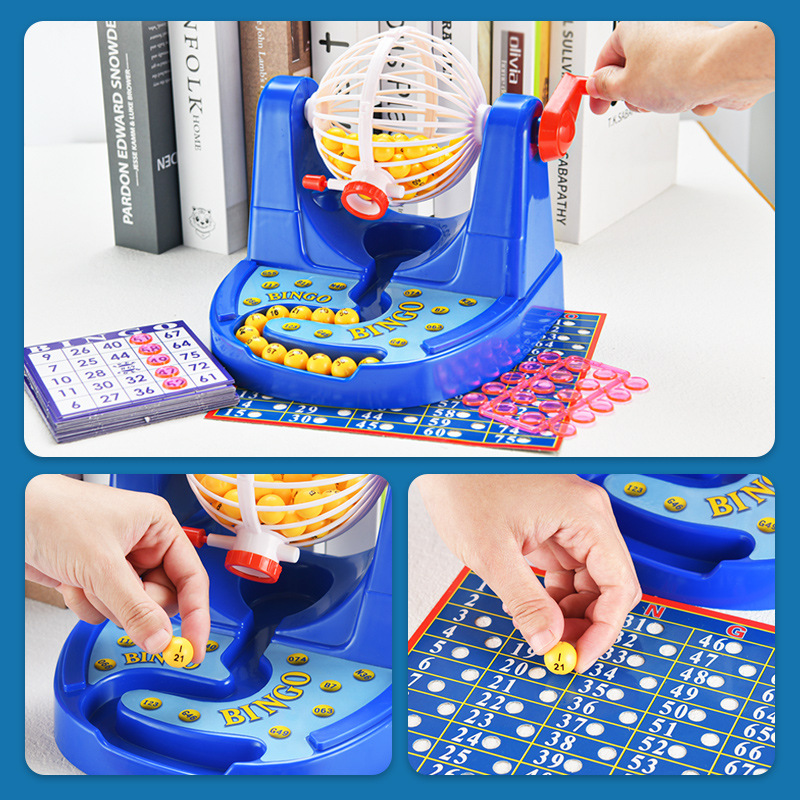 Classic Bingo Lottery Number D - Party Games Console ulasan dan harga