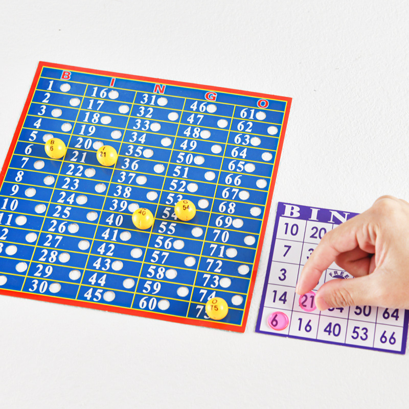Classic Bingo Lottery Number D - Party Games Console ulasan dan harga