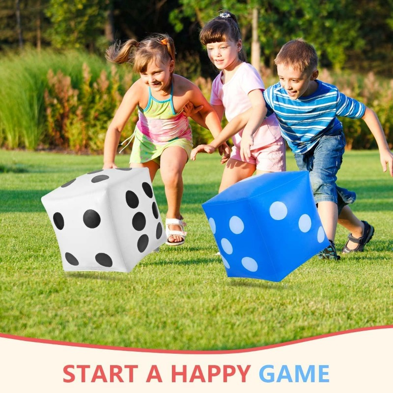 Mega Inflatable PVC Dice for I - Party Games Gamecube ulasan dan harga
