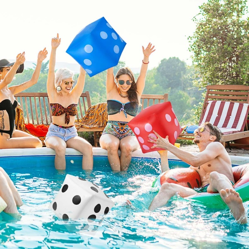 Mega Inflatable PVC Dice for I - Party Games Gamecube ulasan dan harga