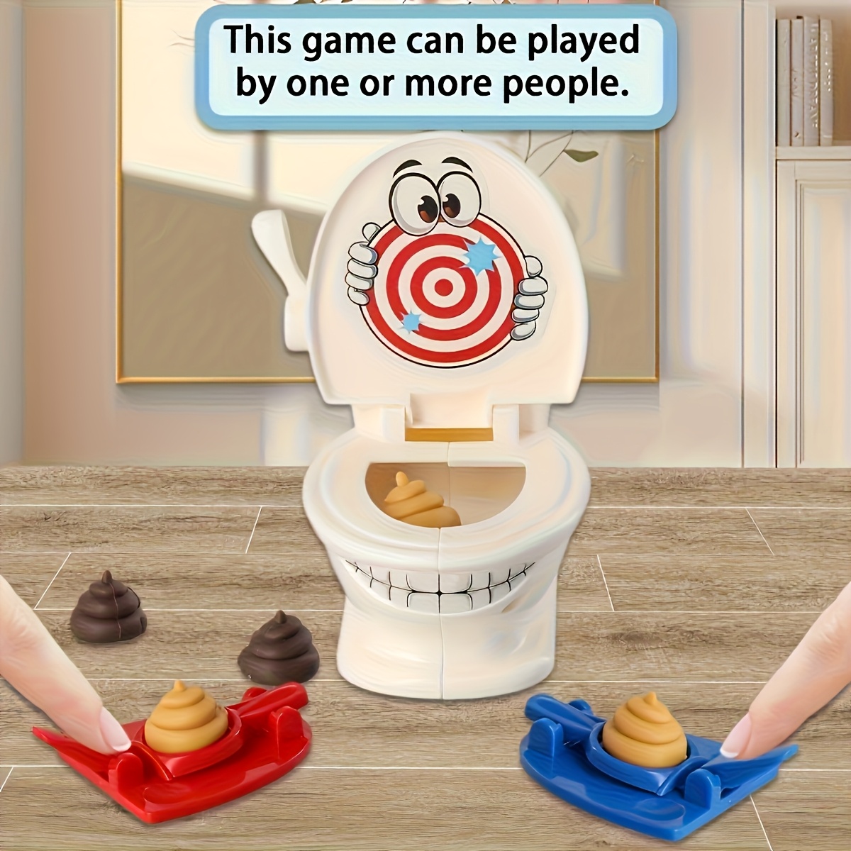 Mini Toilet Anti Stress Toys T - Party Games Console ulasan dan harga