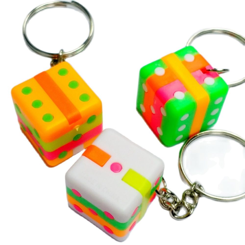 10Pc 2cm Puzzle Dice Cube Key  - Party Games Gamecube ulasan dan harga
