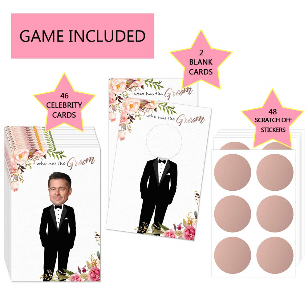 Bridal Shower Games - Who Has  - Party Games Bachelorette ulasan dan harga