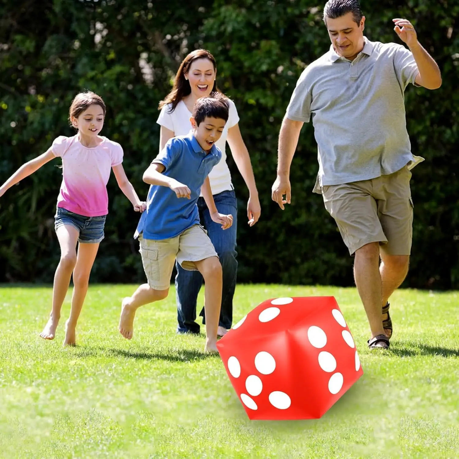 1-10pcs PVC Inflatable Dice fo - Party Games Gamecube ulasan dan harga