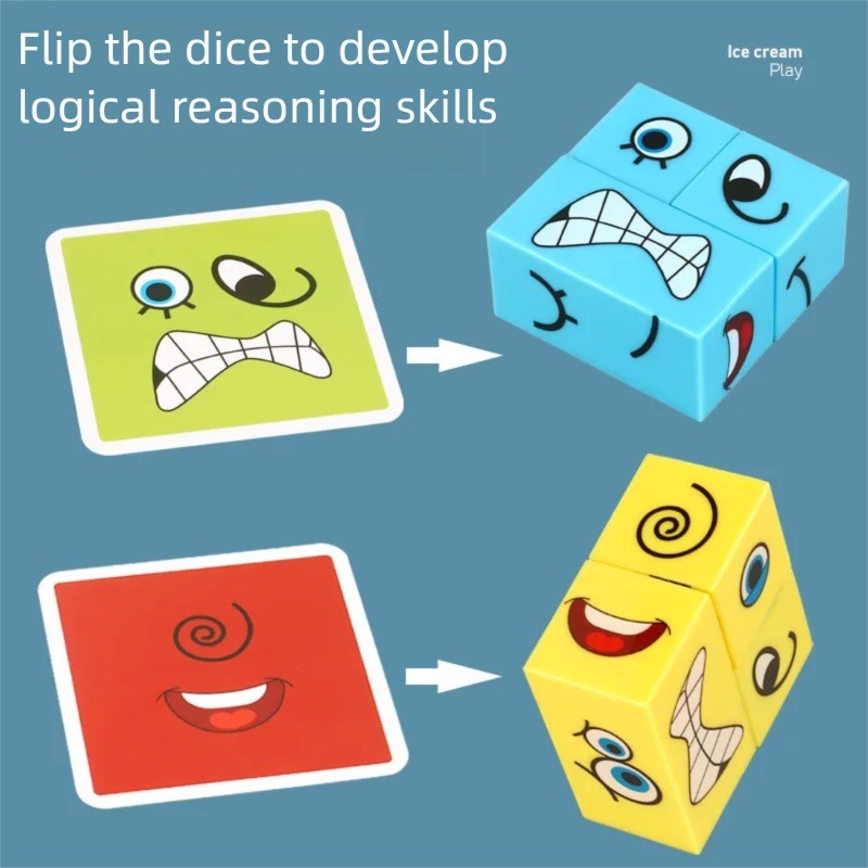 Face Changing Cube Puzzle Game - Party Games Gamecube ulasan dan harga