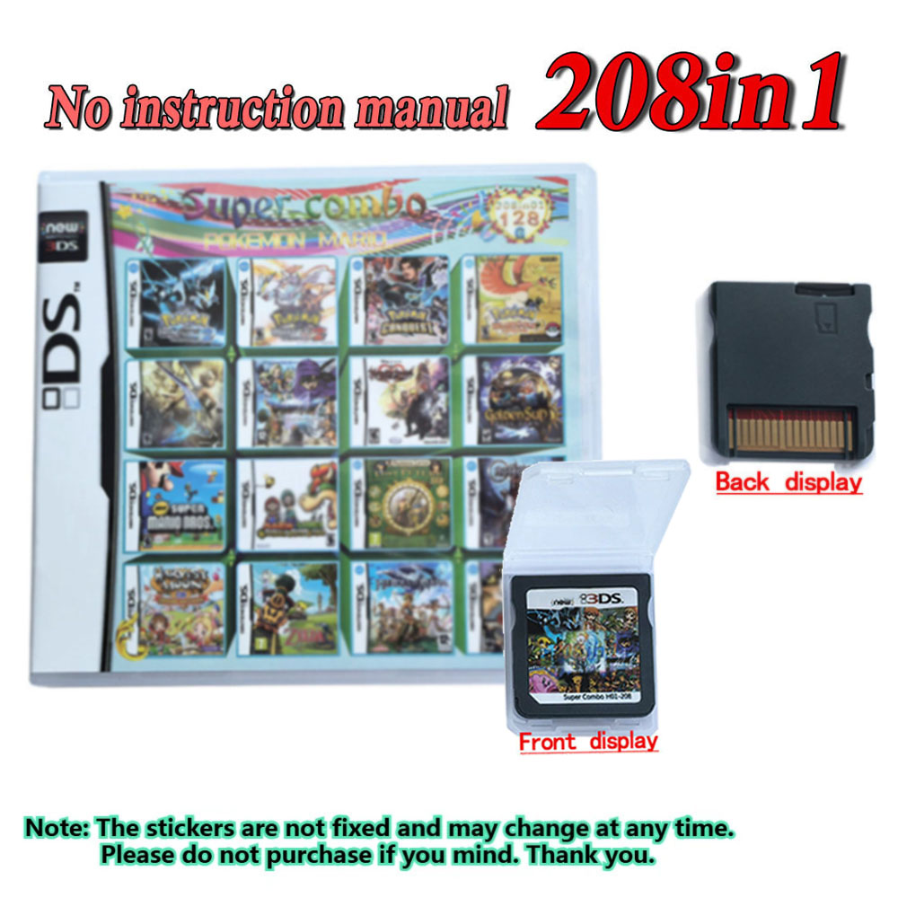 4300 in 1 Compilation DS NDS 3 - Party Games Console ulasan dan harga