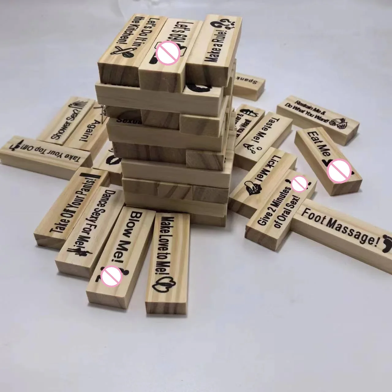 Block Tower Game Couple Activi - Party Games Ideas For Adults ulasan dan harga