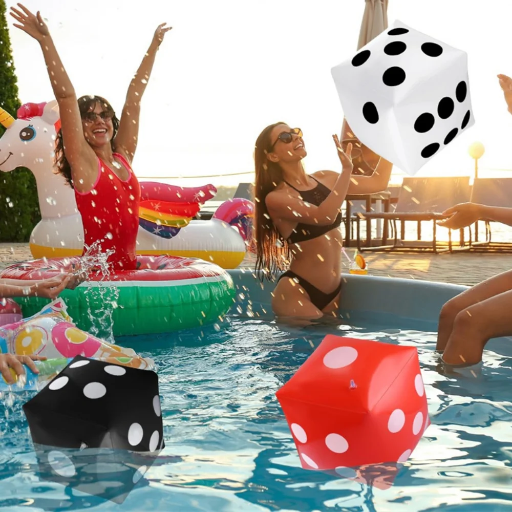 1-10PCS Inflatable Dice Jumbo  - Party Games Gamecube ulasan dan harga