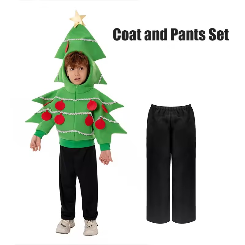 Kids Christmas Tree Costume Se - Party Games Kids ulasan dan harga