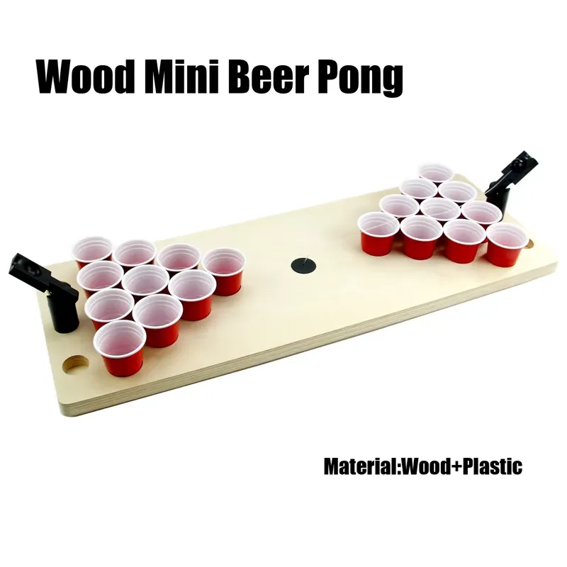 Mini Beer Pong Table Tennis Dr - Party Games Adults Drinking ulasan dan harga